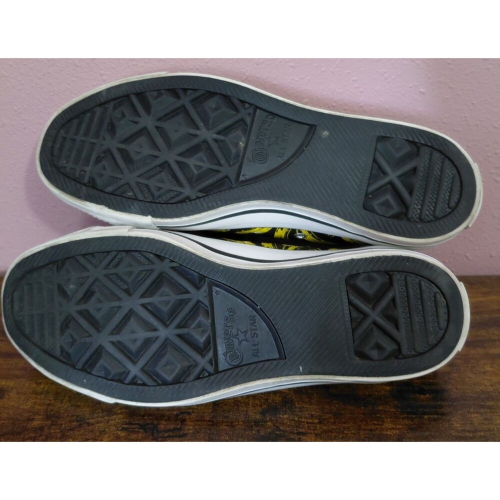 Converse x Andy Warhol Banana Print Low Top Sneakers Size W8/M6 RARE - Picture 6 of 12